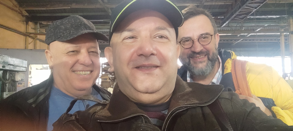 22.11.24 Проф. Гастератос и проф. Братанов посетиха фирма ТИТАН ЕООД